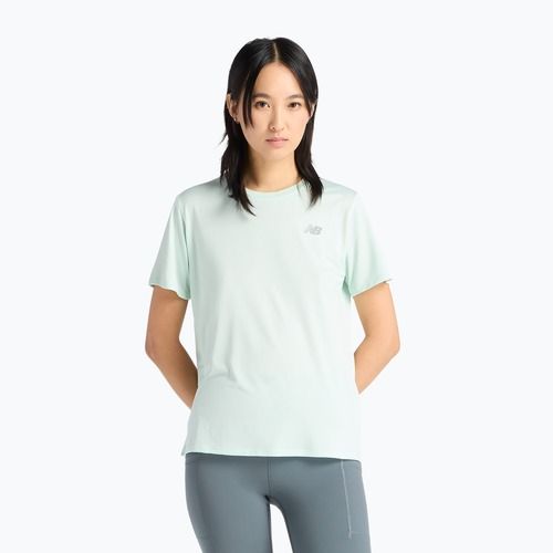 Laufshirt Damen New Balance Schuhe Essentials cosmic jade