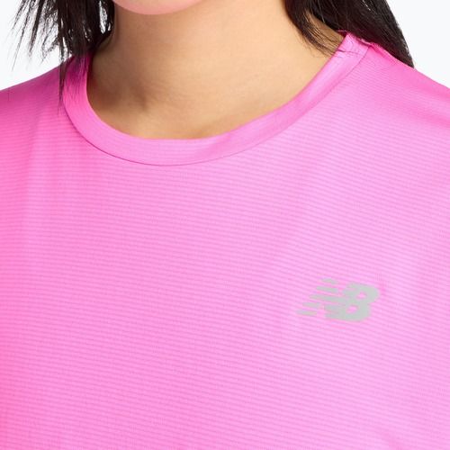 Laufshirt Damen New Balance Schuhe Essentials pink heat