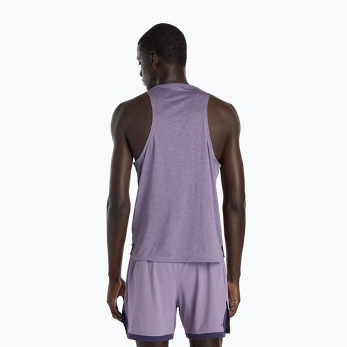 Shirt Herren New Balance Schuhe Singlet Athletics candied violet heather