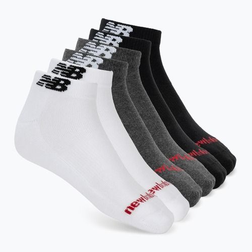 Socken New Balance Schuhe Everyday Low Cut 6 Paar white/silver metallic