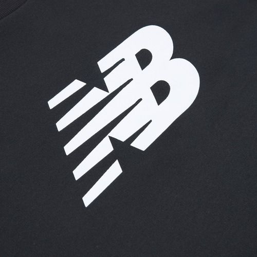 Herren Sweatshirt New Balance Sport Core Brushed Crew black/white