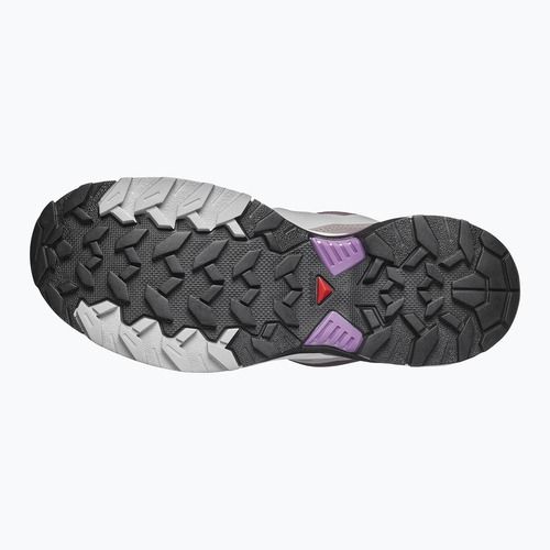 Trekkingschuhe Damen Salomon X Ultra 360 Edge GTX huckleberry/paloma