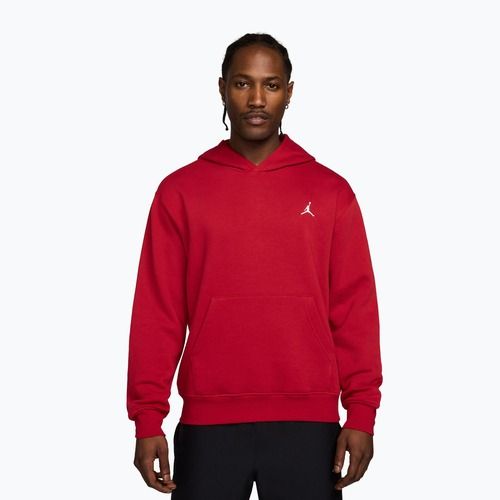 Herren Sweatshirt Nike Jordan Brooklyn Fleece gym red/white