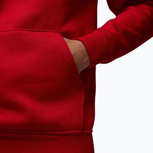Herren Sweatshirt Nike Jordan Brooklyn Fleece gym red/white