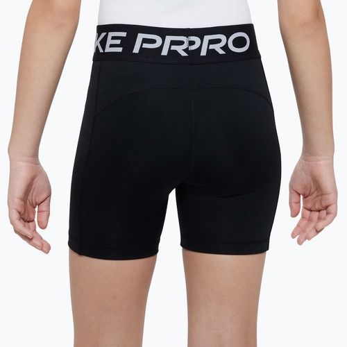 Kinder-Shorts Nike Pro Dri-Fit 5" carbon black/white