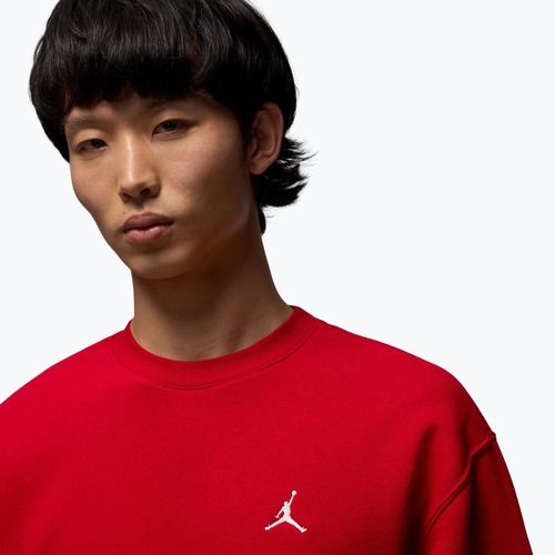 Herrenpullover Jordan Brooklyn Fleece Crew gym red/white