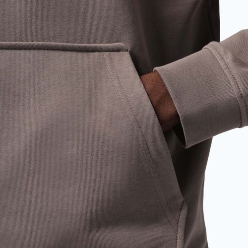 Herren Sweatshirt Nike Sport Crossover Dri-Fit olive grey/black