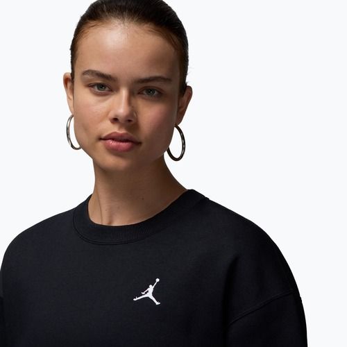 Damen Sweatshirt Nike Jordan Brooklyn Fleece black/white
