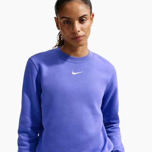 Damen Sweatshirt Nike Sportswear Phoenix Fleece Crewneck light medium blue/sail