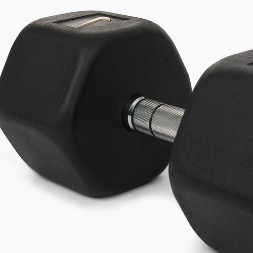 Gummi-Hantel Nike Strength Hex Dumbbell 32,5 kg black/white