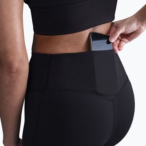 Trainingstights Damen Nike Universa High-Waisted 7/8 black/anthracite/dark smoke grey