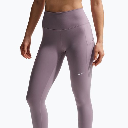 Trainingstights Damen Nike One High-Waisted 7/8 light violet ore/white