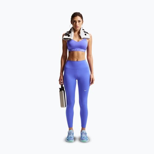 Trainingstights Damen Nike One High-Waisted 7/8 sapphire/white