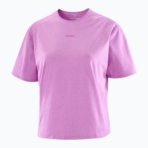 Shirt Damen Salomon Trackline iris orchid