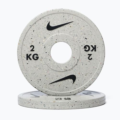 Hantelscheiben Nike Strength Grind Change Plates 2 x 2 kg wolf grey