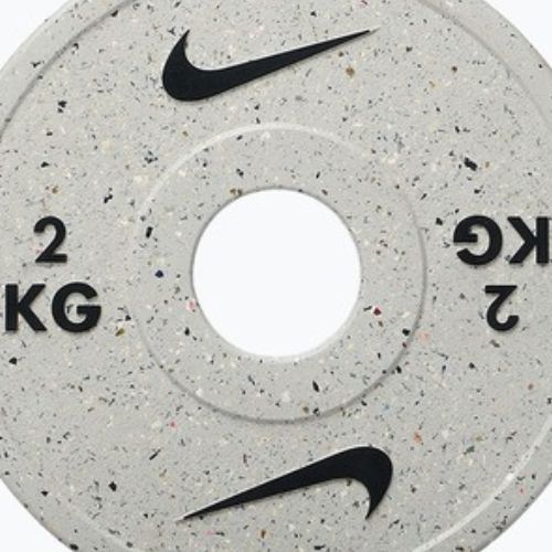 Gewichtszusatz Nike Strength Grind Change Plates 2 x 2 kg wolf grey