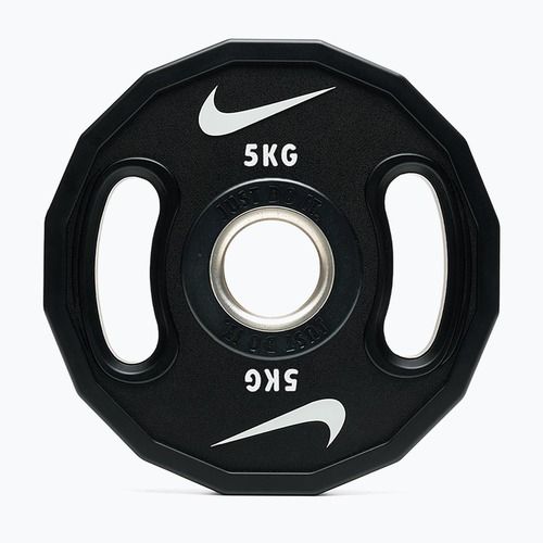 Gewichtszusatz Nike Strength Pro Urethane Plates 2 x 5 kg black/white