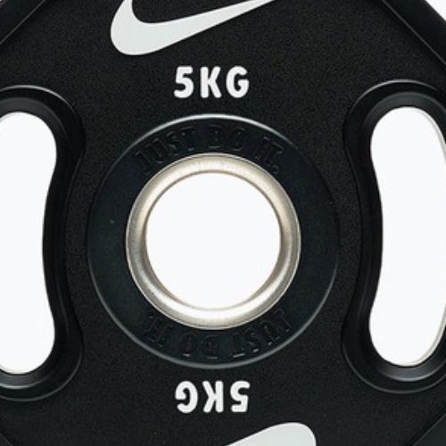 Gewichtszusatz Nike Strength Pro Urethane Plates 2 x 5 kg black/white