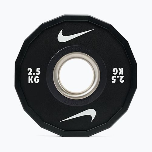 Gewichtszusatz Nike Strength Pro Urethane Plates 2 x 2,5 kg black/white