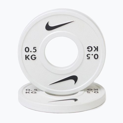 Hantelscheiben Nike Strength Change Plates 2 x 0,5 kg white/black