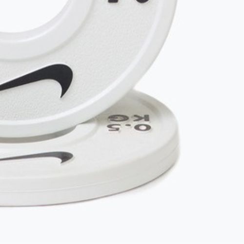 Gewichtszusatz Nike Strength Change Plates 2 x 0,5 kg white/black