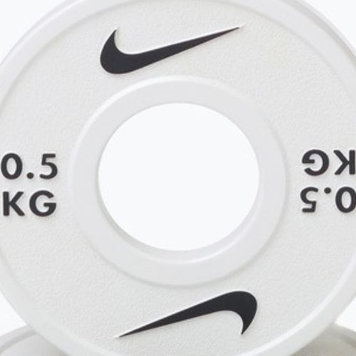 Gewichtszusatz Nike Strength Change Plates 2 x 0,5 kg white/black