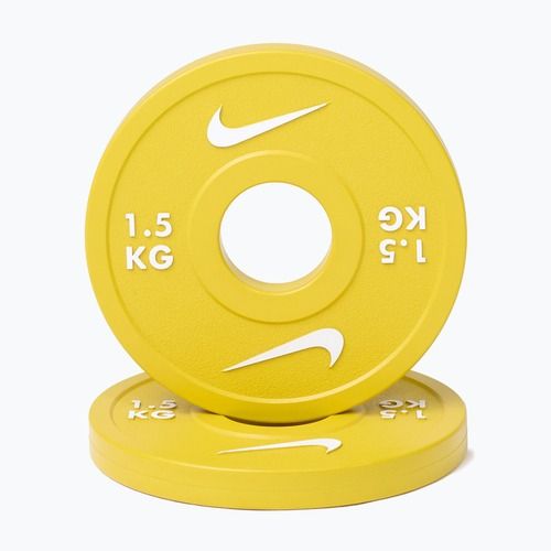Hantelscheiben Nike Strength Change Plates 2 x 1,5 kg yellow/white