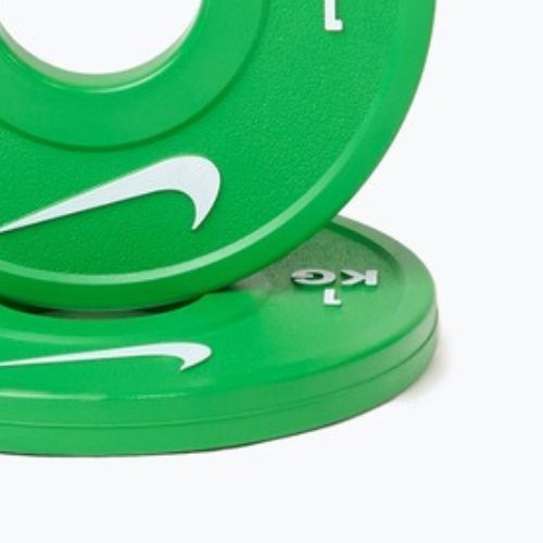 Gewichtszusatz Nike Strength Change Plates 2 x 1 kg green/white