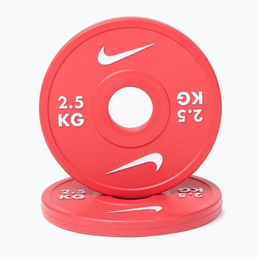 Hantelscheiben Nike Strength Change Plates 2 x 2,5 kg red/white