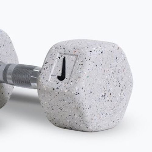 Kurzhanteln Nike Strength Grind Hex Dumbbell 2 x 10 kg wolf grey