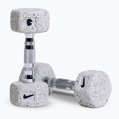Kurzhanteln Nike Strength Grind Hex Dumbbell 2 x 3 kg wolf grey