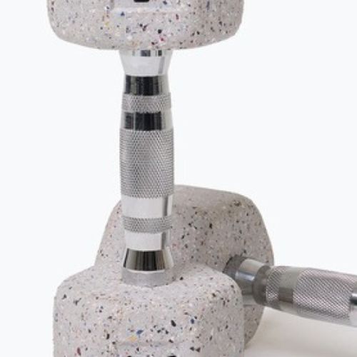 Hanteln Nike Strength Grind Hex Dumbbell 2 x 4 kg wolf grey