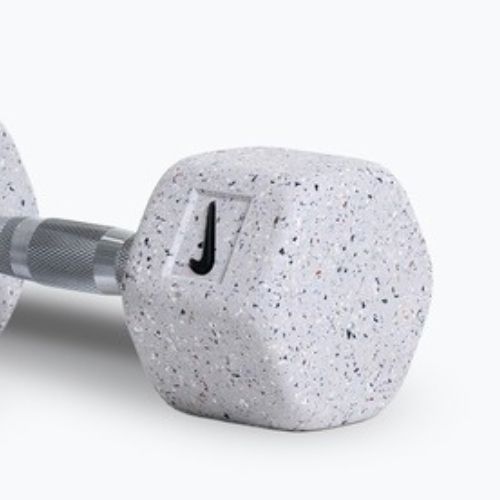 Kurzhanteln Nike Strength Grind Hex Dumbbell 2 x 6 kg wolf grey