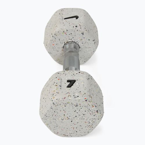Kurzhanteln Nike Strength Grind Hex Dumbbell 2 x 7 kg wolf grey