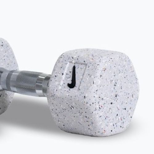 Kurzhanteln Nike Strength Grind Hex Dumbbell 2 x 8 kg wolf grey