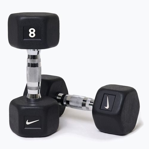 Kurzhanteln Nike Strength Hex Dumbbell 2 x 8 kg black/white