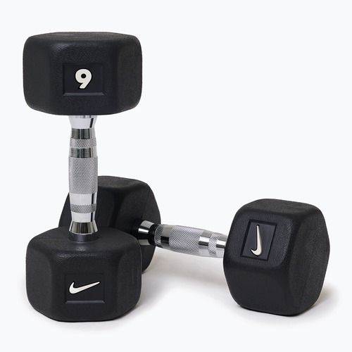 Kurzhanteln Nike Strength Hex Dumbbell 2 x 9 kg black/white
