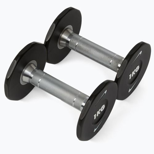 Kurzhanteln Nike Strength Pro Urethane Dumbbell 2 x 1 kg black/white