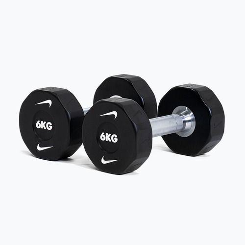 Hanteln Nike Strength Pro Urethane Dumbbell 2 x 6 kg black/white