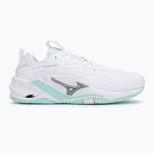 Handballschuhe Damen Mizuno Wave Stealth Neo 2 white/blue tint