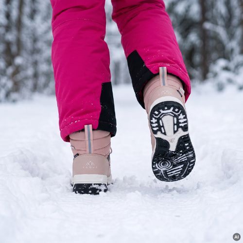 Kinder-Winterstiefel KADVA Mauri WP JRG lila