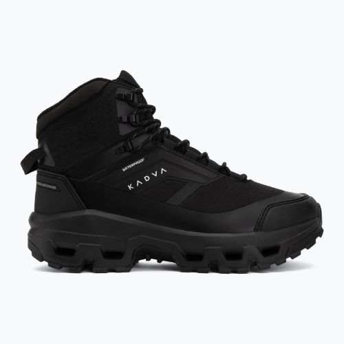 Herren-Trekkingschuhe KADVA Obsidian Mid WP schwarz