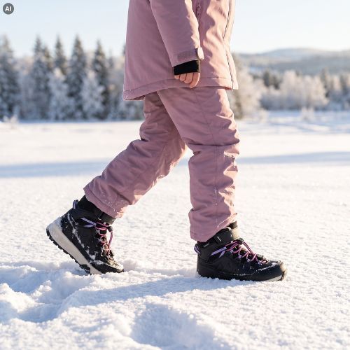Kinder-Winterstiefel KADVA Oriko WP JR schwarz