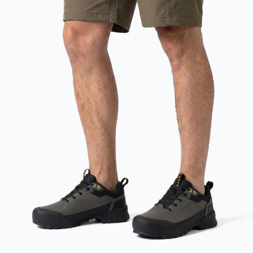 Herren-Trekking-Schuhe KADVA Strike Low WP schwarz