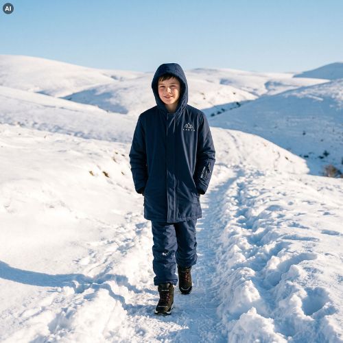 Kinder-Winterstiefel KADVA Zora WP JR blau