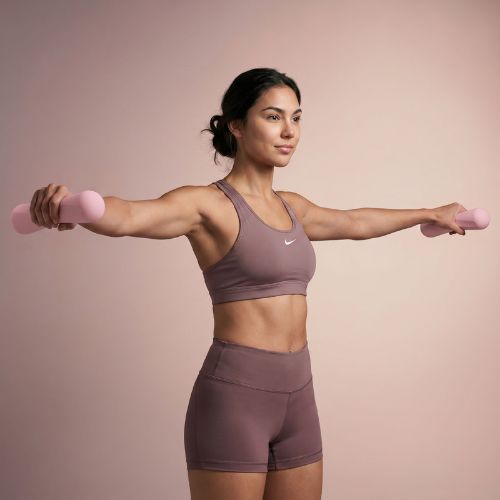 Kurzhantel-Set XTREXO SCULPT 2 x 1 kg rosa