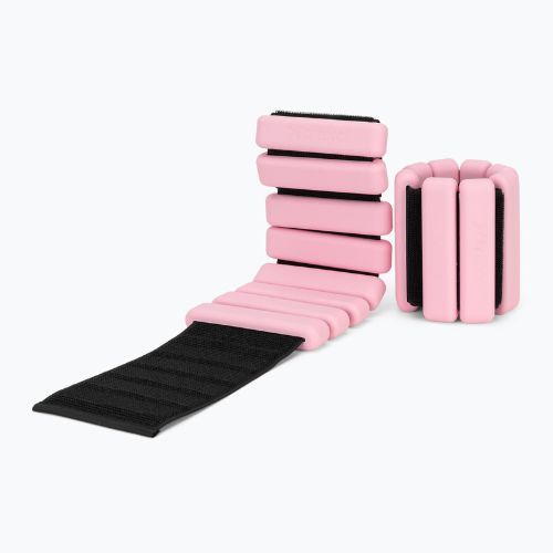 Gewichte für Knöchel und Handgelenke XTREXO SCULPT 2 x 1.5 kg rosa