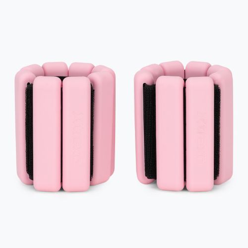 Gewichte für Knöchel und Handgelenke XTREXO SCULPT 2 x 1.5 kg rosa