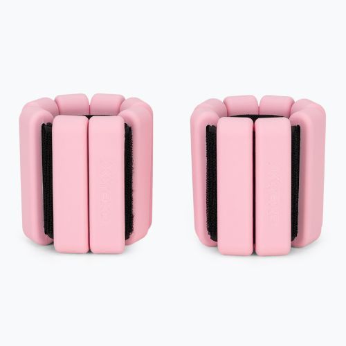 Gewichte für Knöchel und Handgelenke XTREXO SCULPT 2 x 1 kg rosa