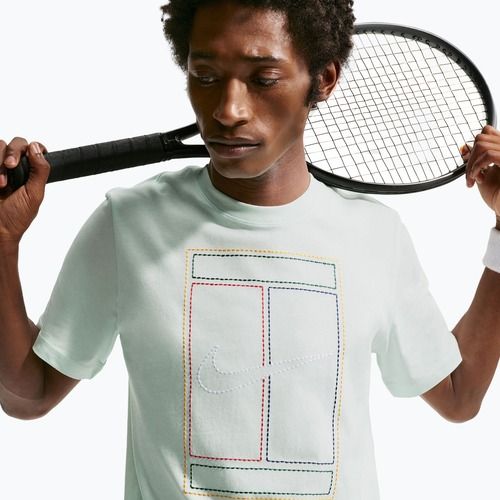 Herren-Shirt Nike Court Heritage barely green